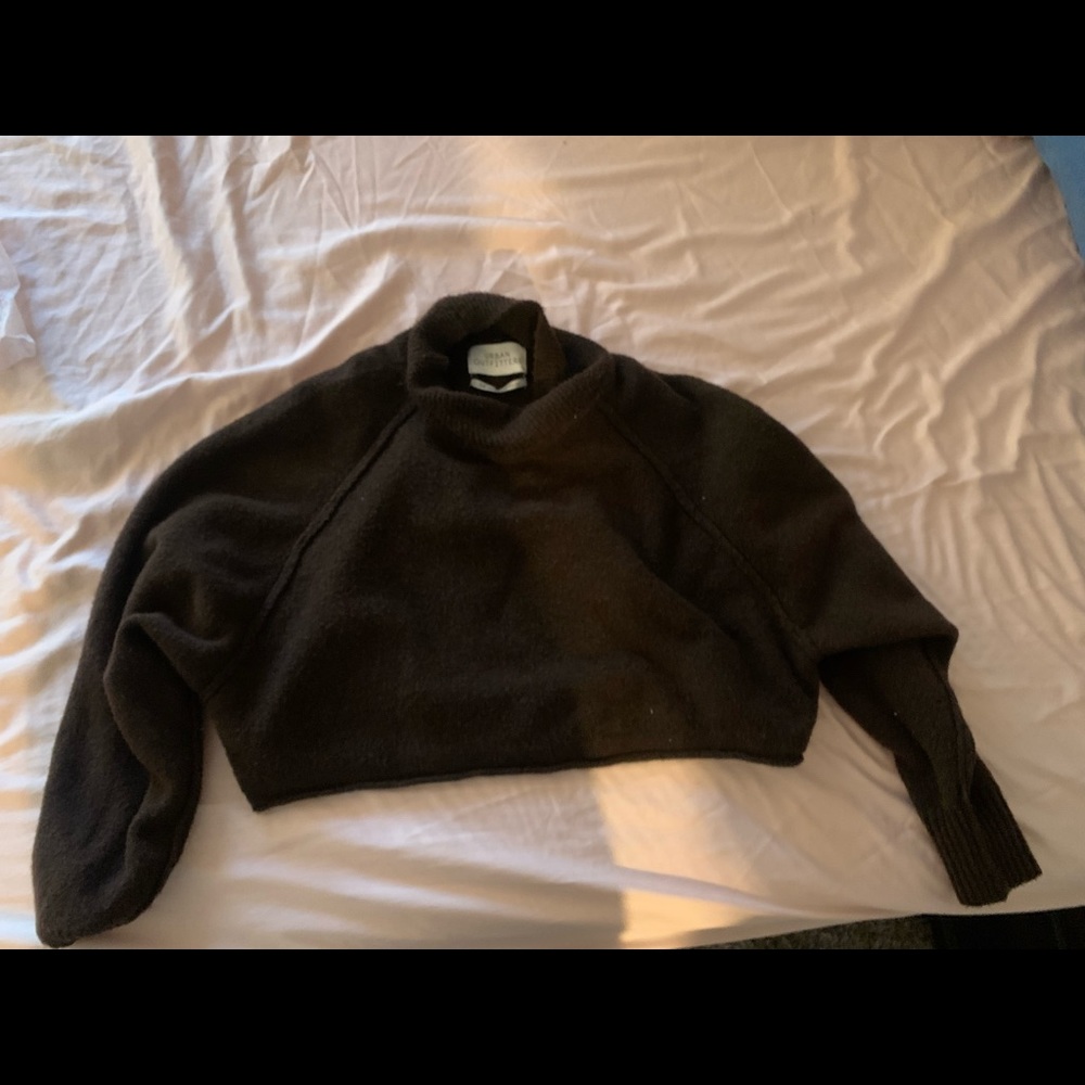 Urban Outfitters Turtle Neck Cropped Sweater